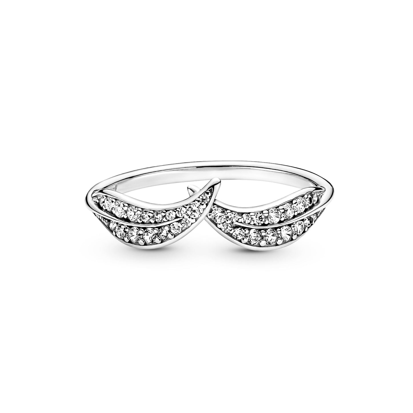 Sparkling Leaves Ring Popular Style Premium Collection