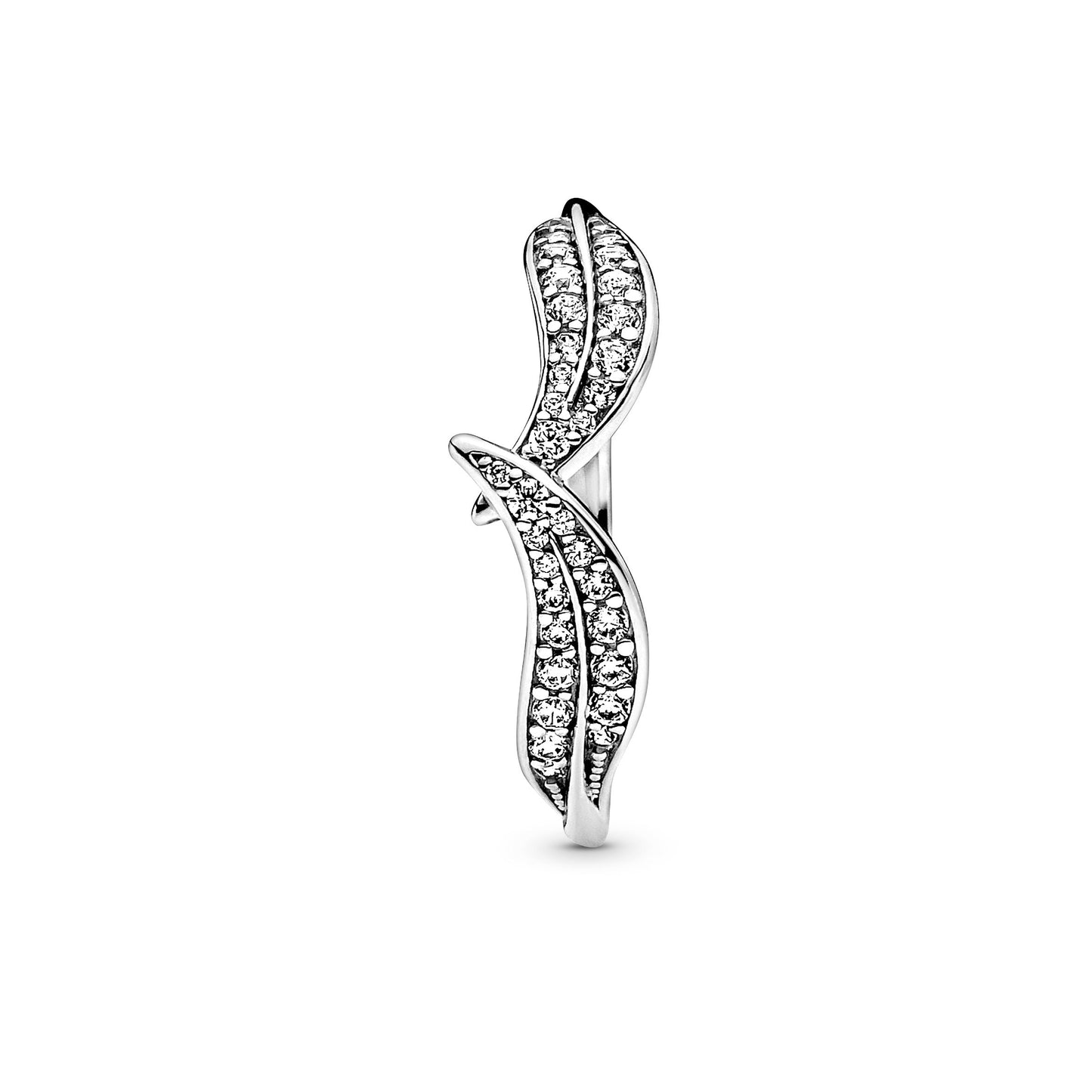 Sparkling Leaves Ring Popular Style Premium Collection