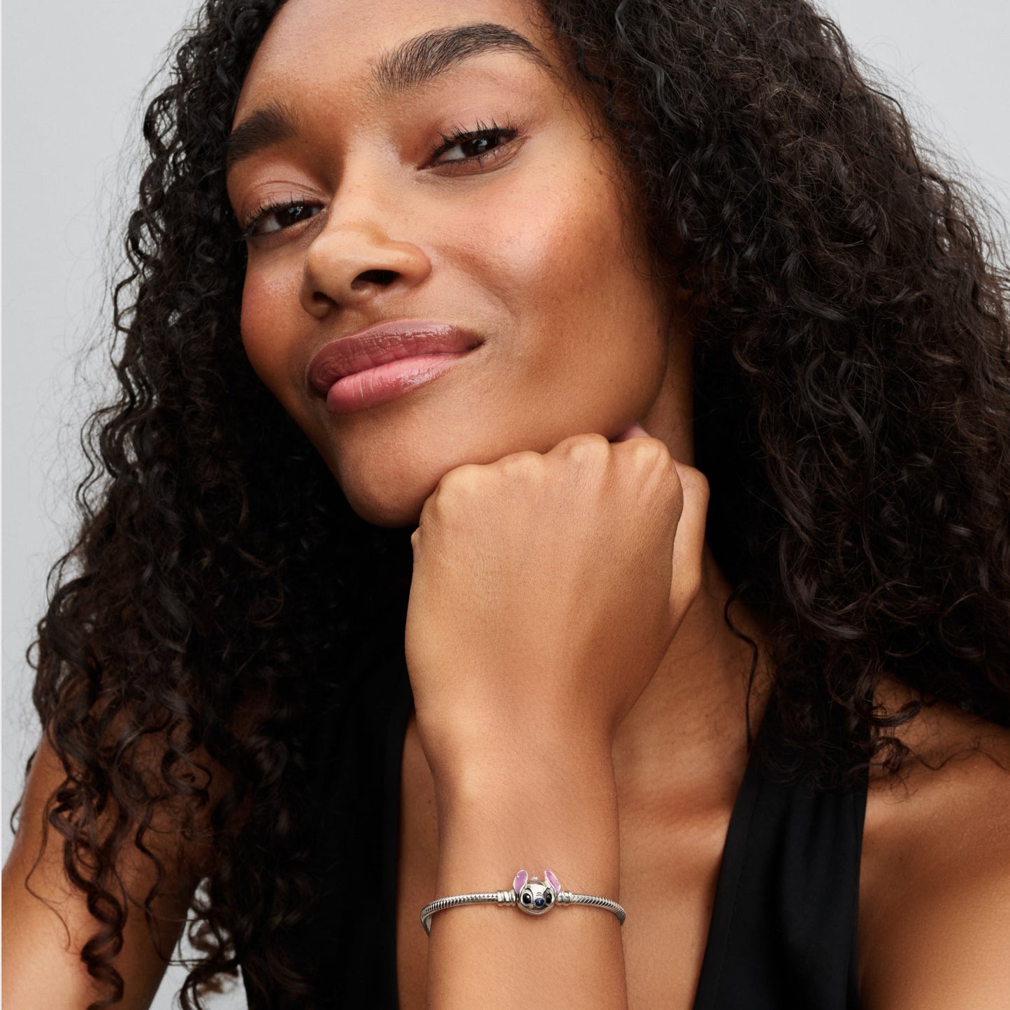 Disney Stitch Snake Chain Bracelet Premium Fashion Jewelry Gift Collection