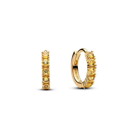 Yellow Huggie Earrings Popular Style Premium Collection