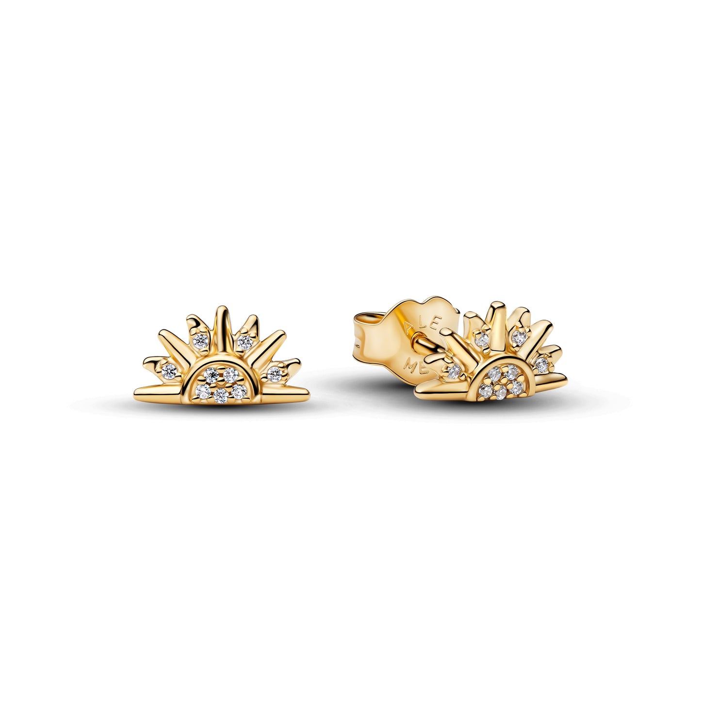 Celestial Sparkling Sun Stud Earrings Popular Style Premium Collection