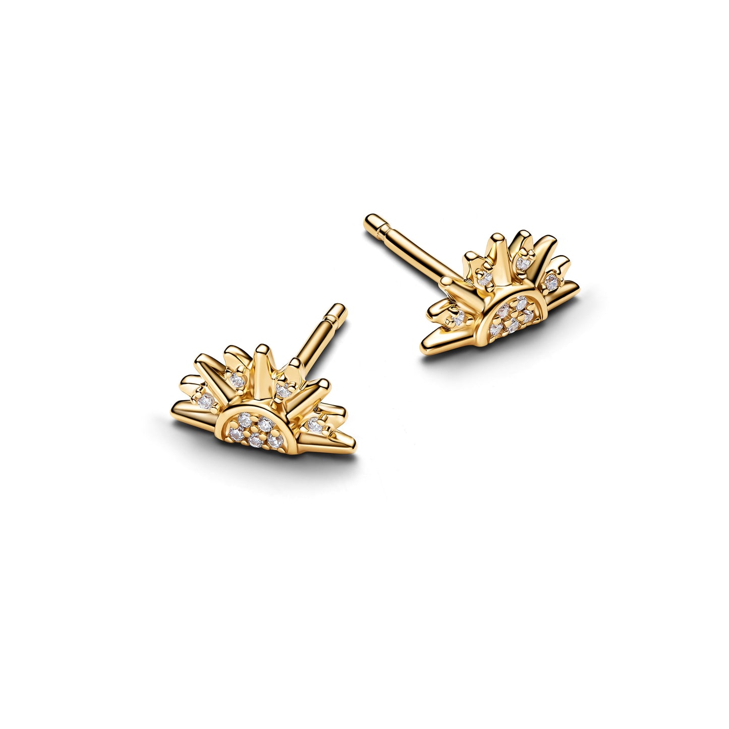 Celestial Sparkling Sun Stud Earrings Popular Style Premium Collection