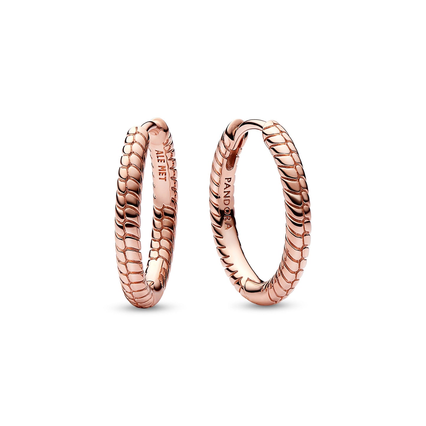 Pandora Moments Small Charm Hoop Earrings Premium Fashion Jewelry Gift Collection