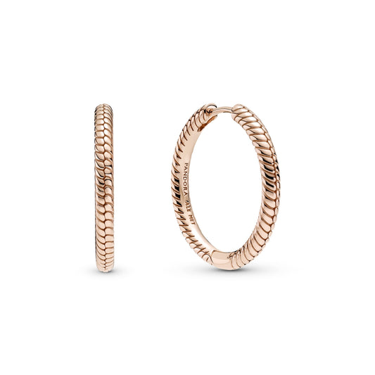 Pandora Moments Charm Hoop Earrings Premium Fashion Jewelry Gift Collection