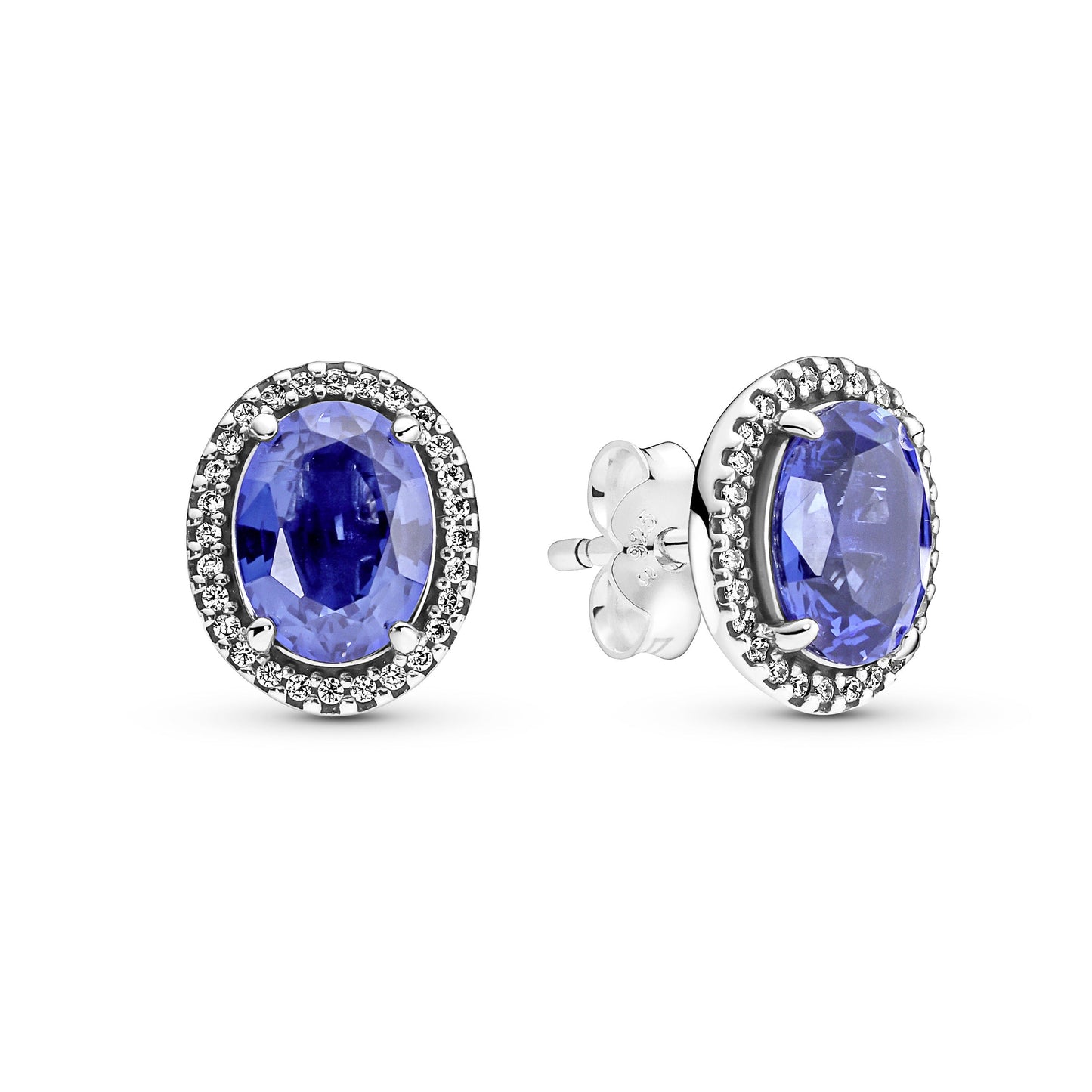 Sparkling Statement Halo Stud Earrings Popular Style Premium Collection