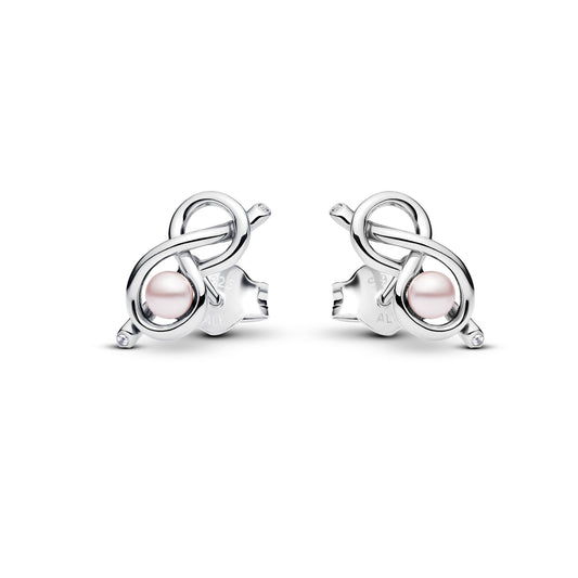 Infinity Knot Stud Earrings Popular Style Premium Collection