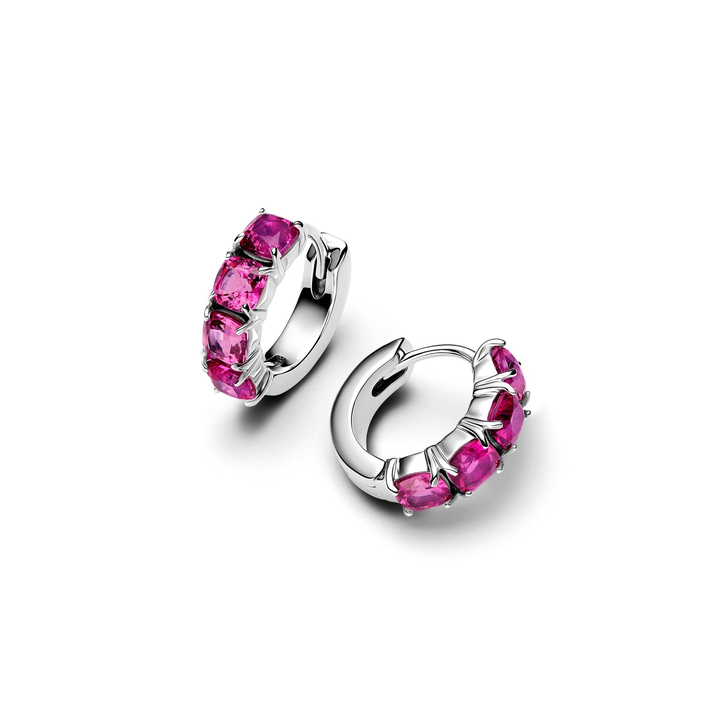 Pink Hoop Earrings Popular Style Premium Collection