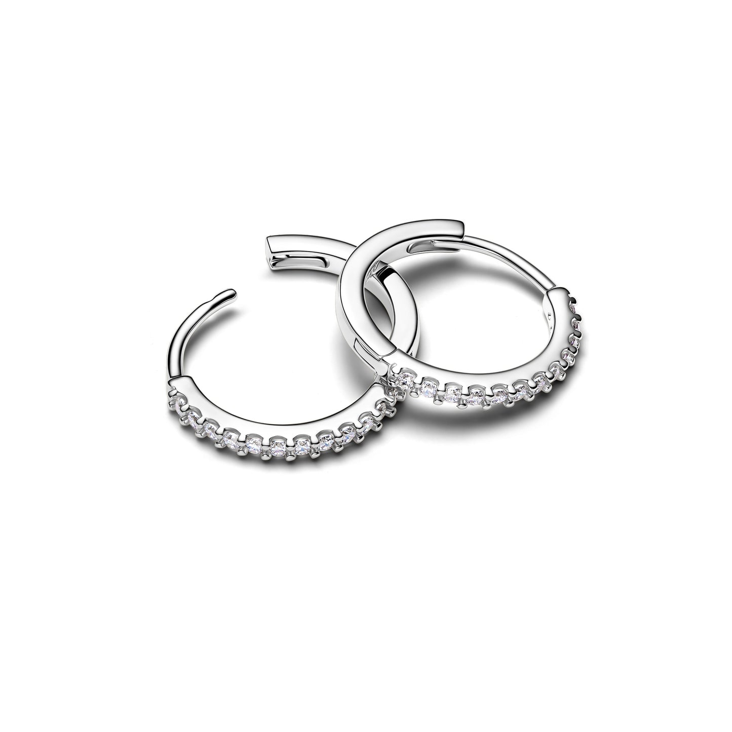 Sparkling Mini Hoop Earrings Popular Style Premium Collection