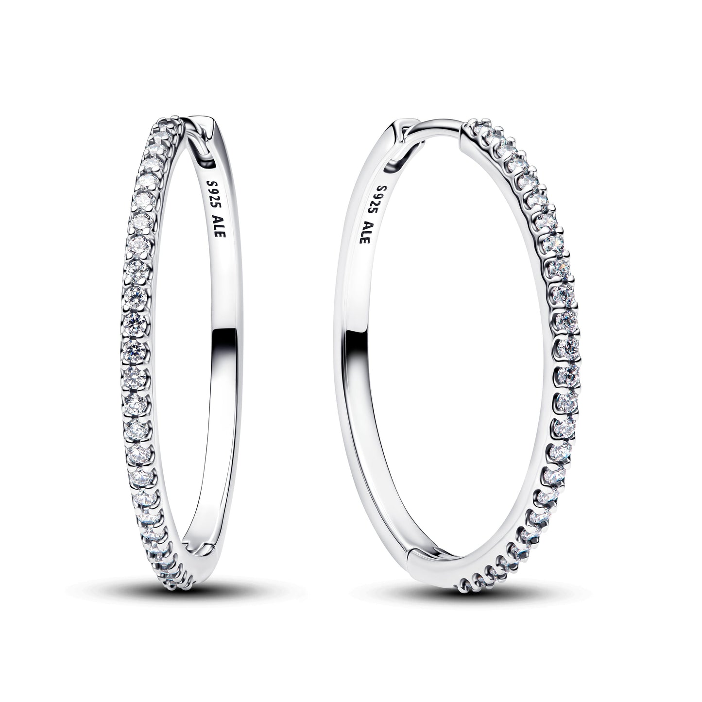 Sparkling Hoop Earrings Popular Style Premium Collection