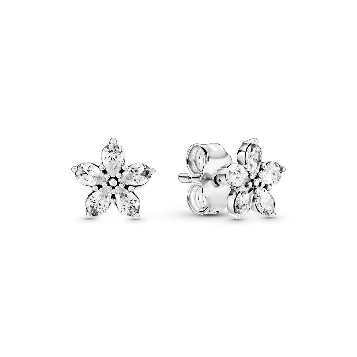 Sparkling Snowflake Necklace & Earring Gift Set Premium Fashion Jewelry Gift Collection