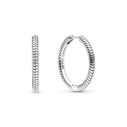 Pandora Moments Charm Hoop Earrings Premium Fashion Jewelry Gift Collection