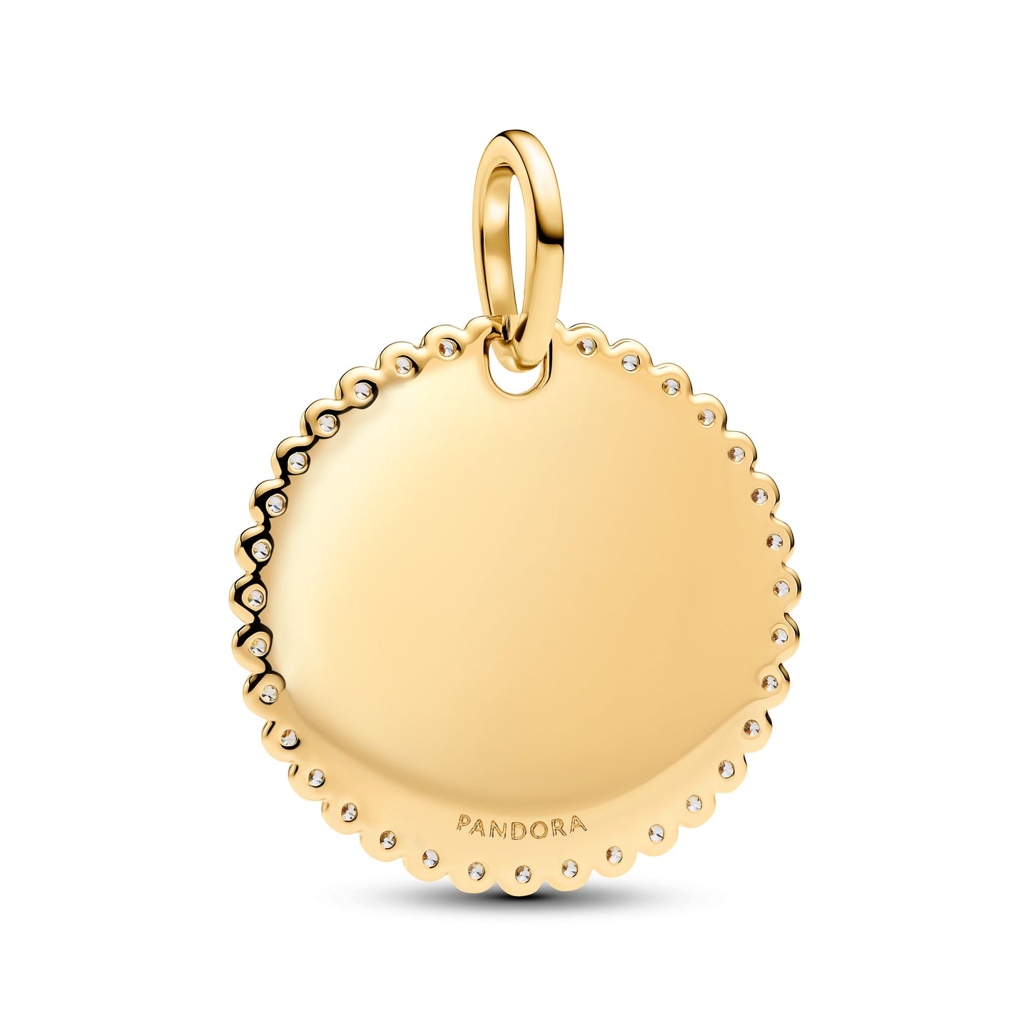 Engravable Round Tag Pendant Premium Fashion Jewelry Gift Collection