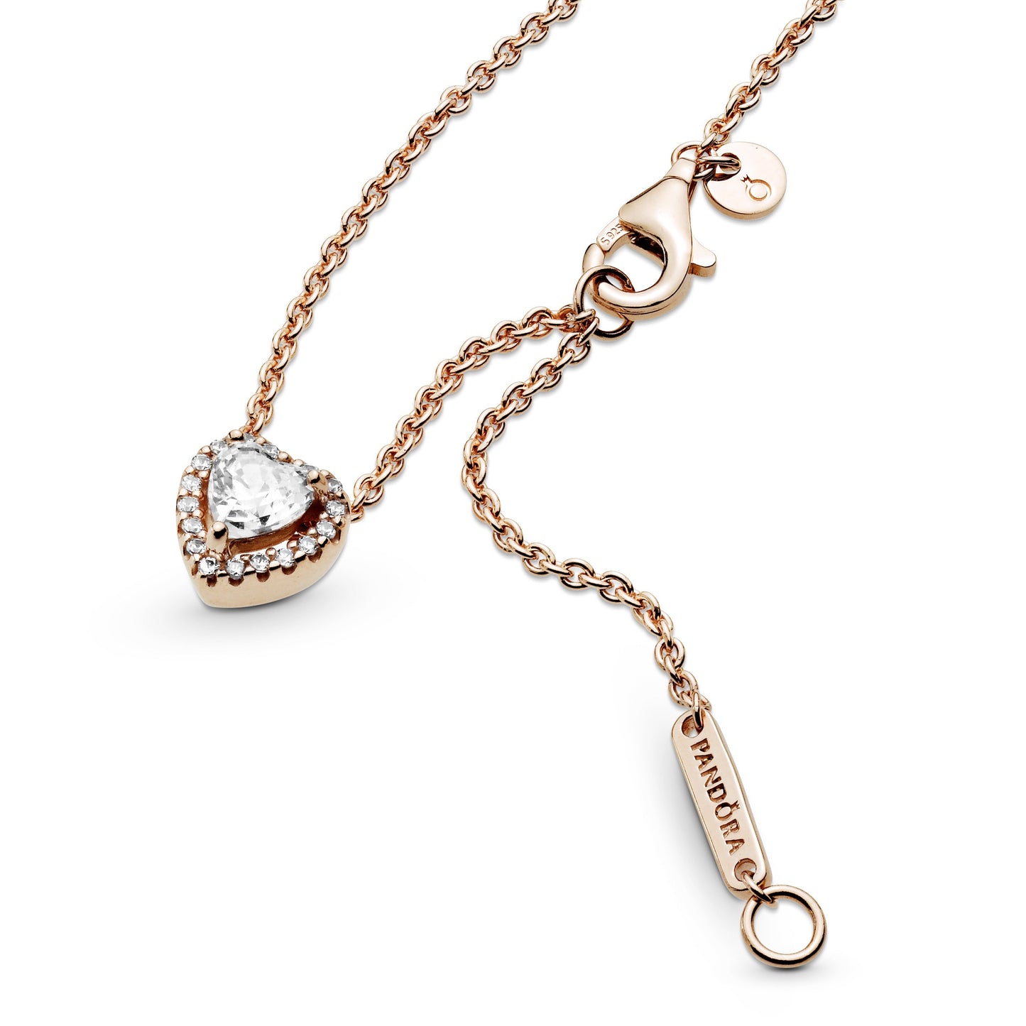 Sparkling Heart Collier Necklace Premium Fashion Jewelry Gift Collection