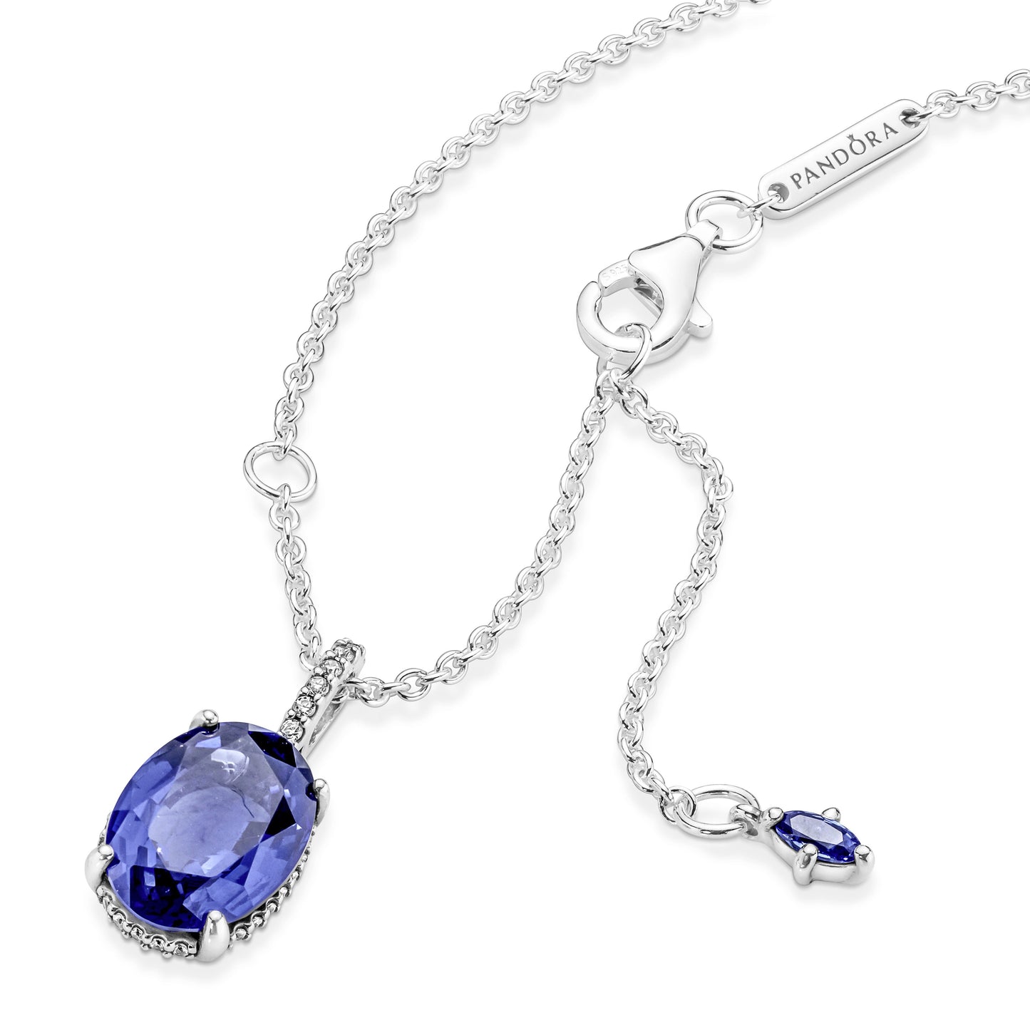 Sparkling Statement Halo Pendant Necklace Premium Fashion Jewelry Gift Collection