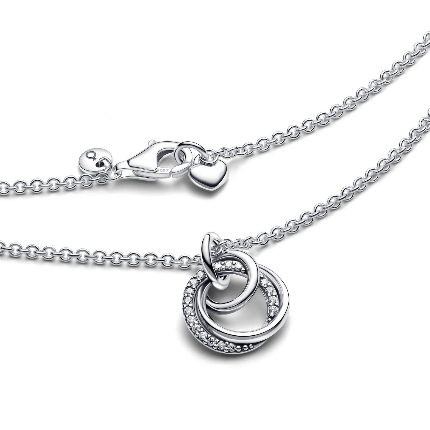 Family Always Encircled Pendant Necklace Premium Fashion Jewelry Gift Collection
