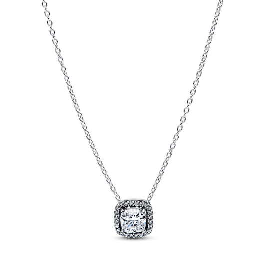 Halo Pendant Collier Necklace Premium Fashion Jewelry Gift Collection
