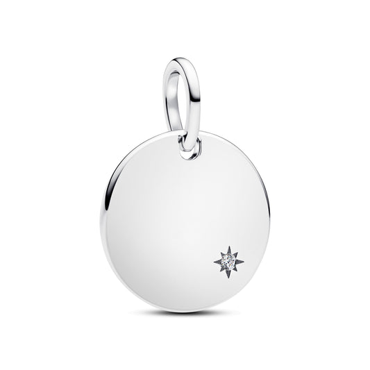 Engravable Lab-Grown Diamond Tag Pendant Premium Fashion Jewelry Gift Collection