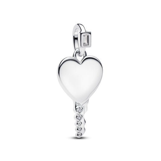 Engravable Heart Key Pendant Premium Fashion Jewelry Gift Collection