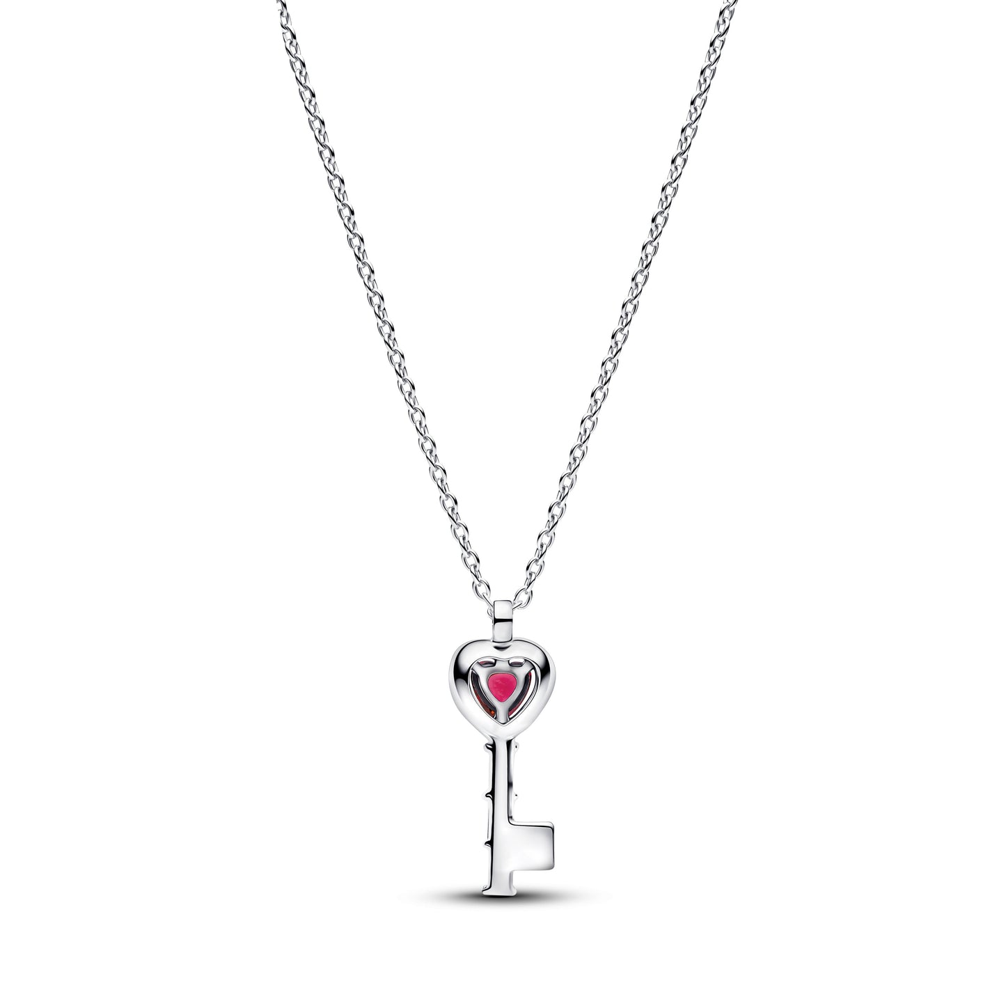 Elevated Heart Key Collier Necklace Premium Fashion Jewelry Gift Collection