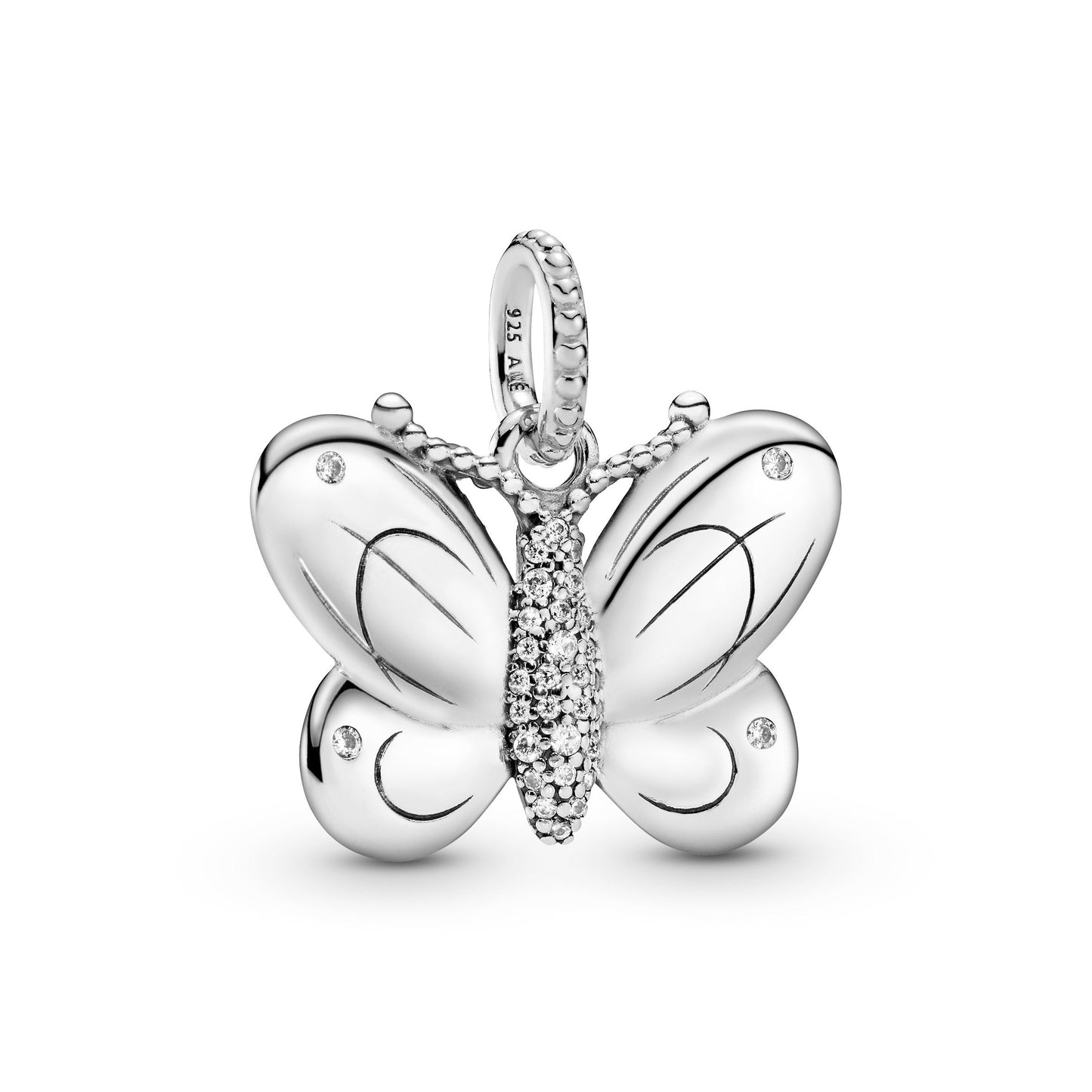 Pavé Butterfly Pendant Premium Fashion Jewelry Gift Collection