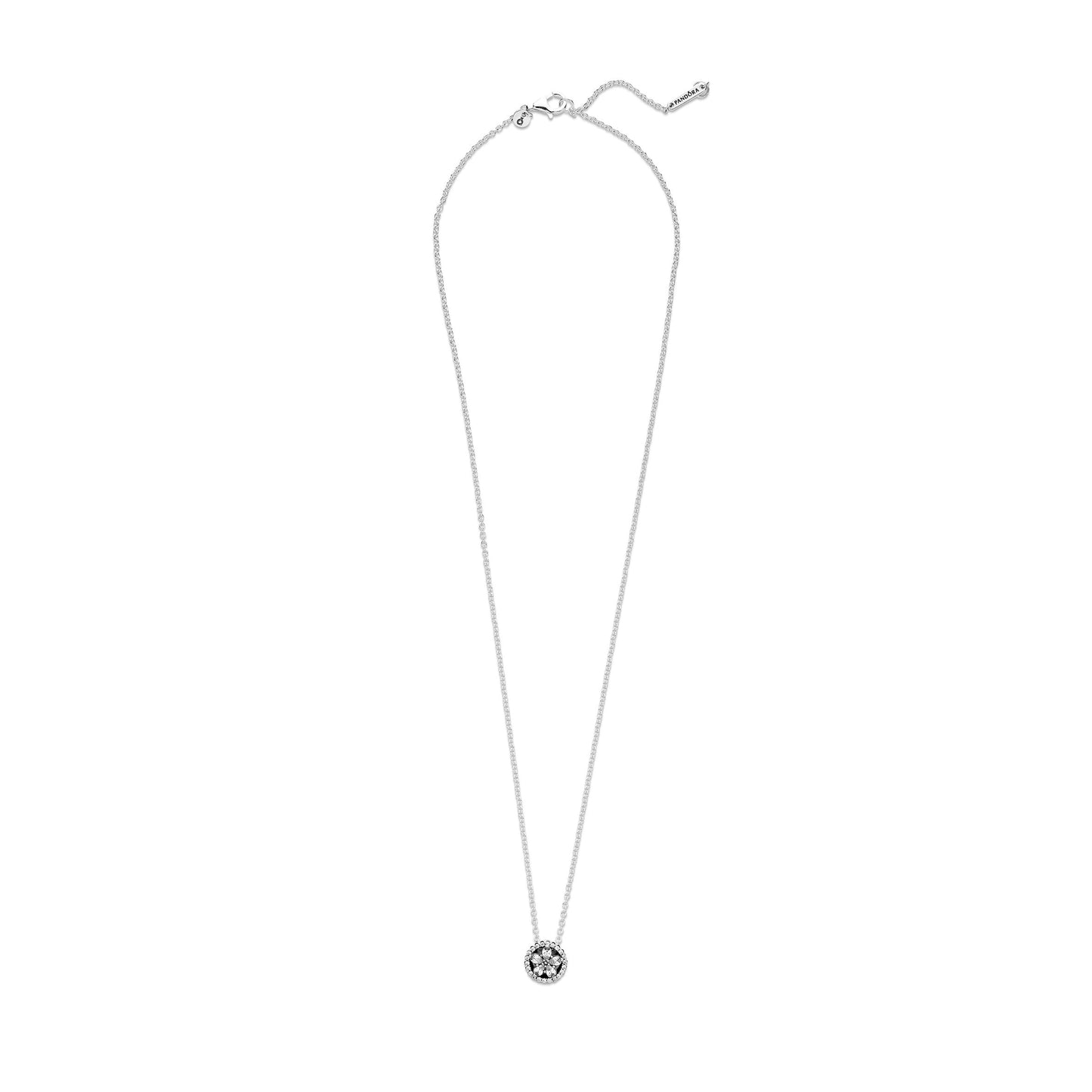Sparkling Snowflake Collier Necklace Premium Fashion Jewelry Gift Collection