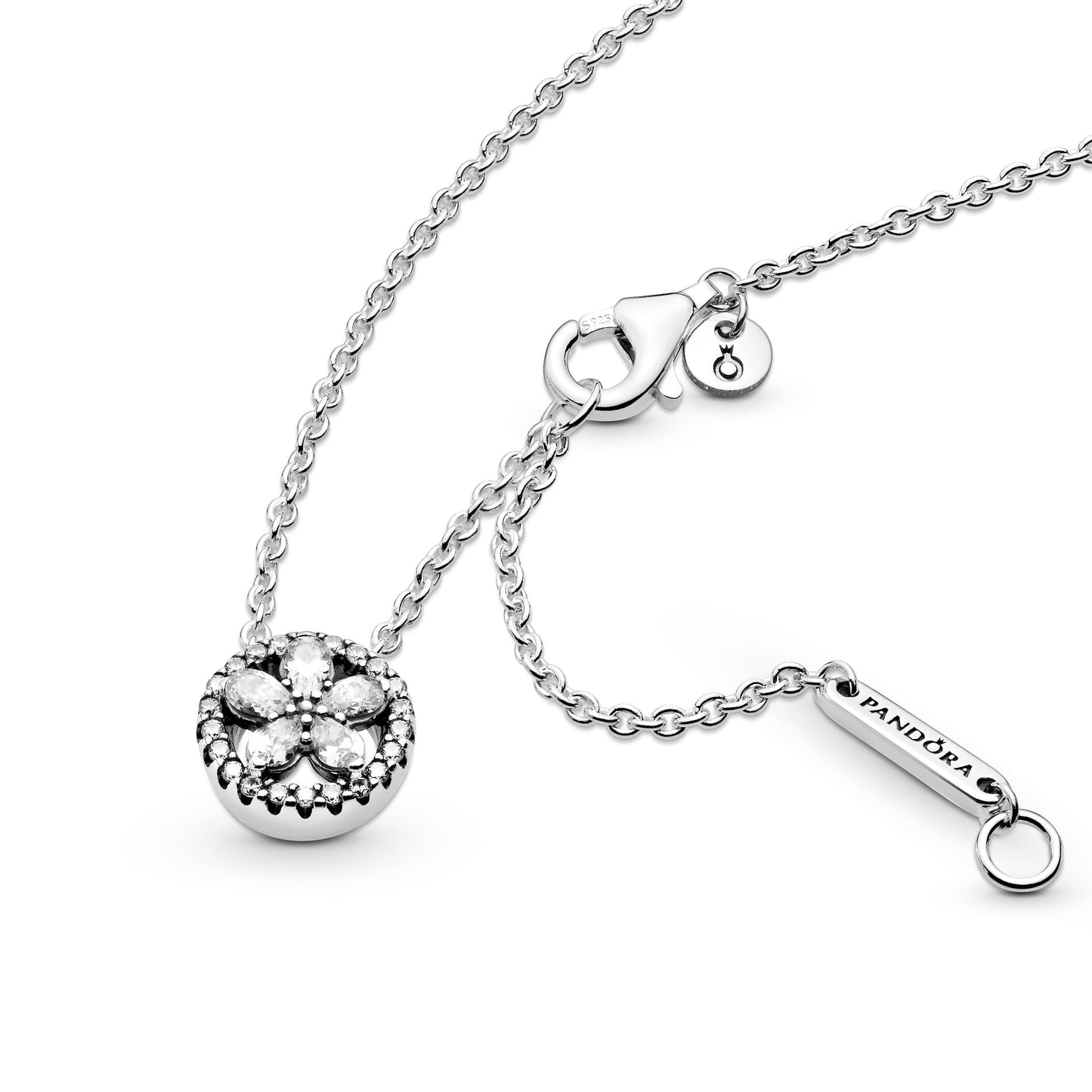 Sparkling Snowflake Collier Necklace Premium Fashion Jewelry Gift Collection