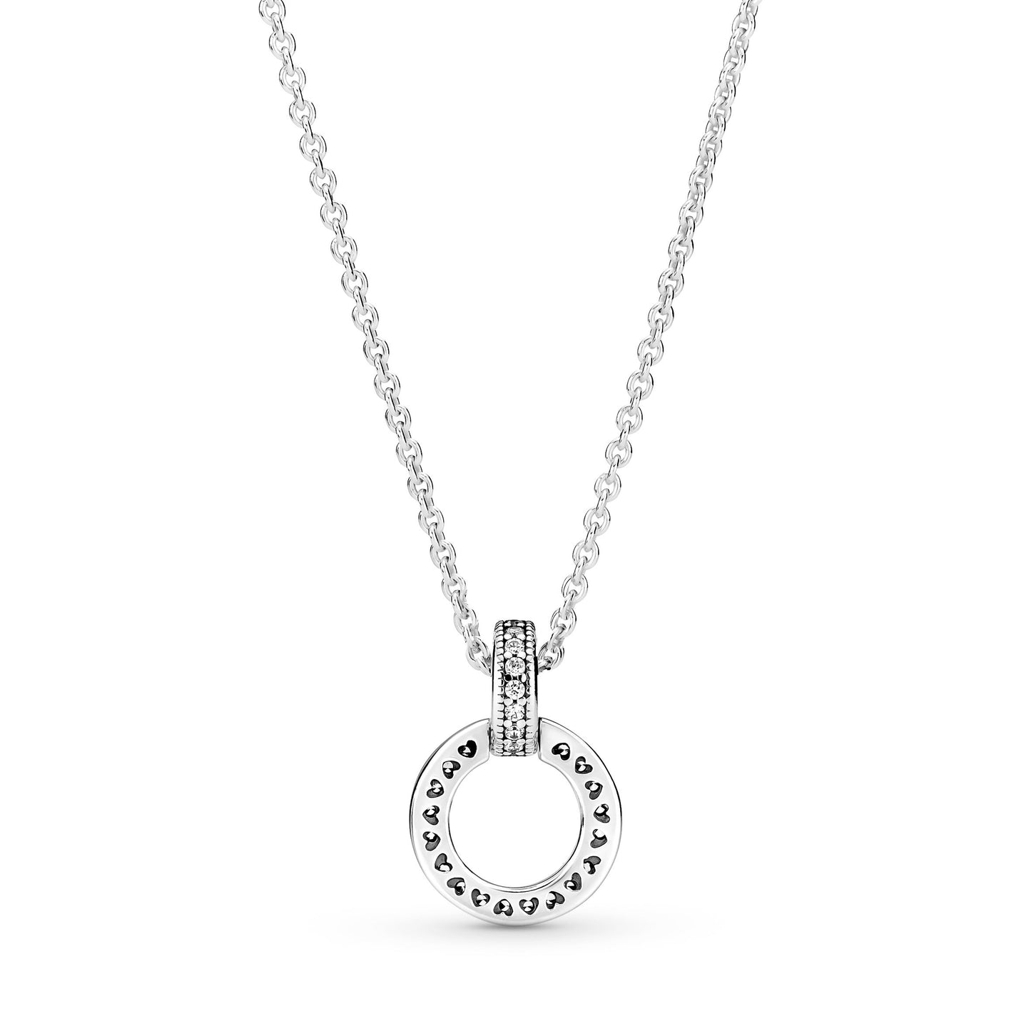 Double Circle Pendant & Necklace Premium Fashion Jewelry Gift Collection