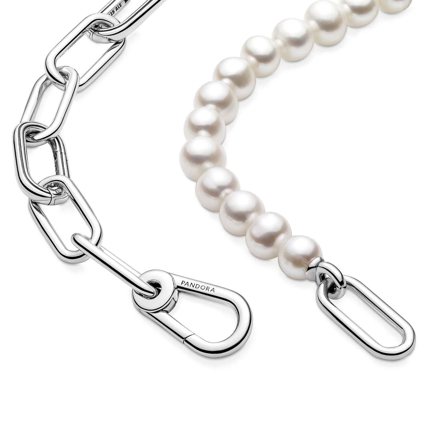Pandora ME Freshwater Cultured Pearl Necklace Premium Fashion Jewelry Gift Collection