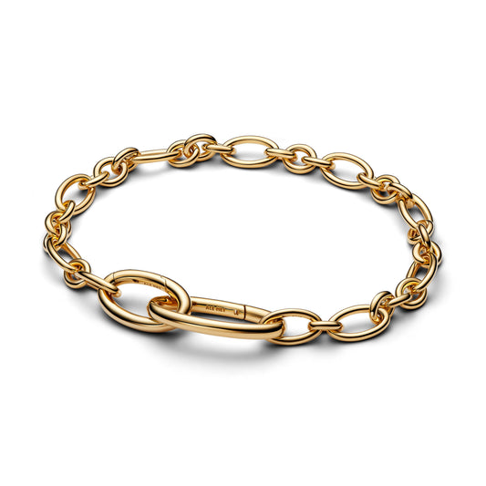 Openable Oval Link Chain Bracelet Premium Fashion Jewelry Gift Collection