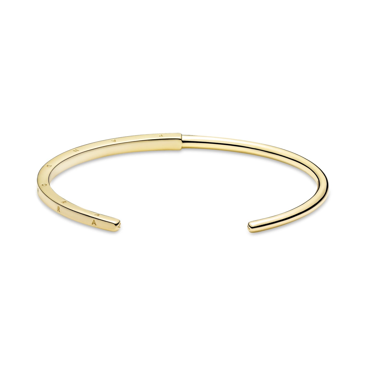 Pandora Signature I-D (Open) bangle Premium Fashion Jewelry Gift Collection