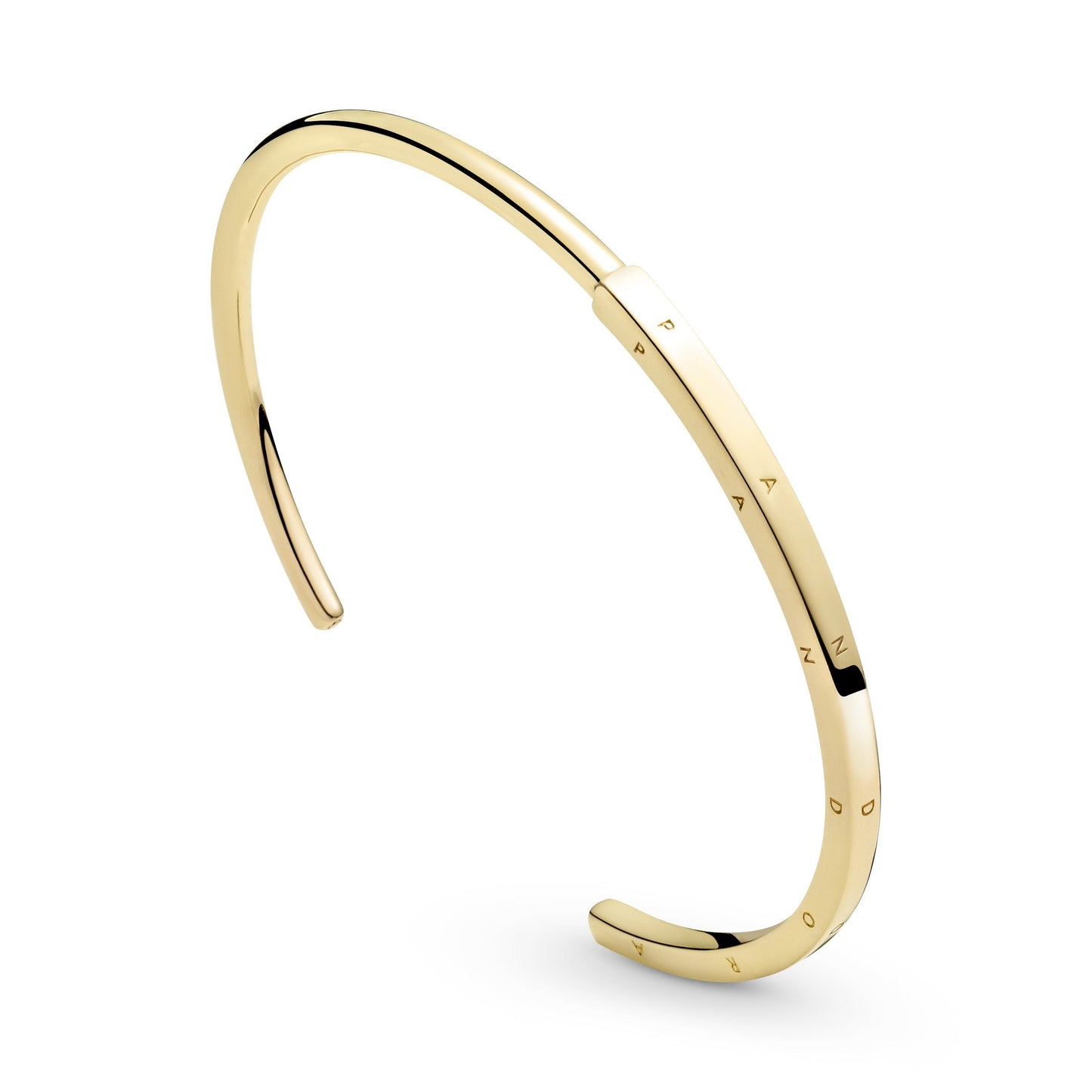 Pandora Signature I-D (Open) bangle Premium Fashion Jewelry Gift Collection