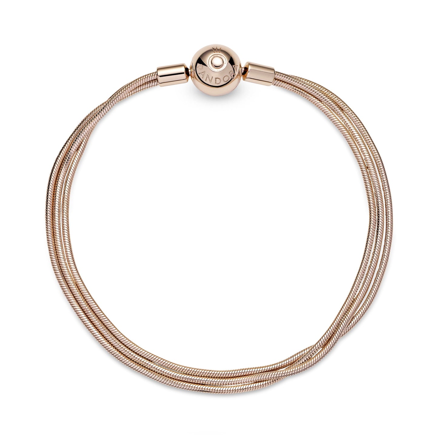 Pandora Moments Multi Snake Chain Bracelet Premium Fashion Jewelry Gift Collection
