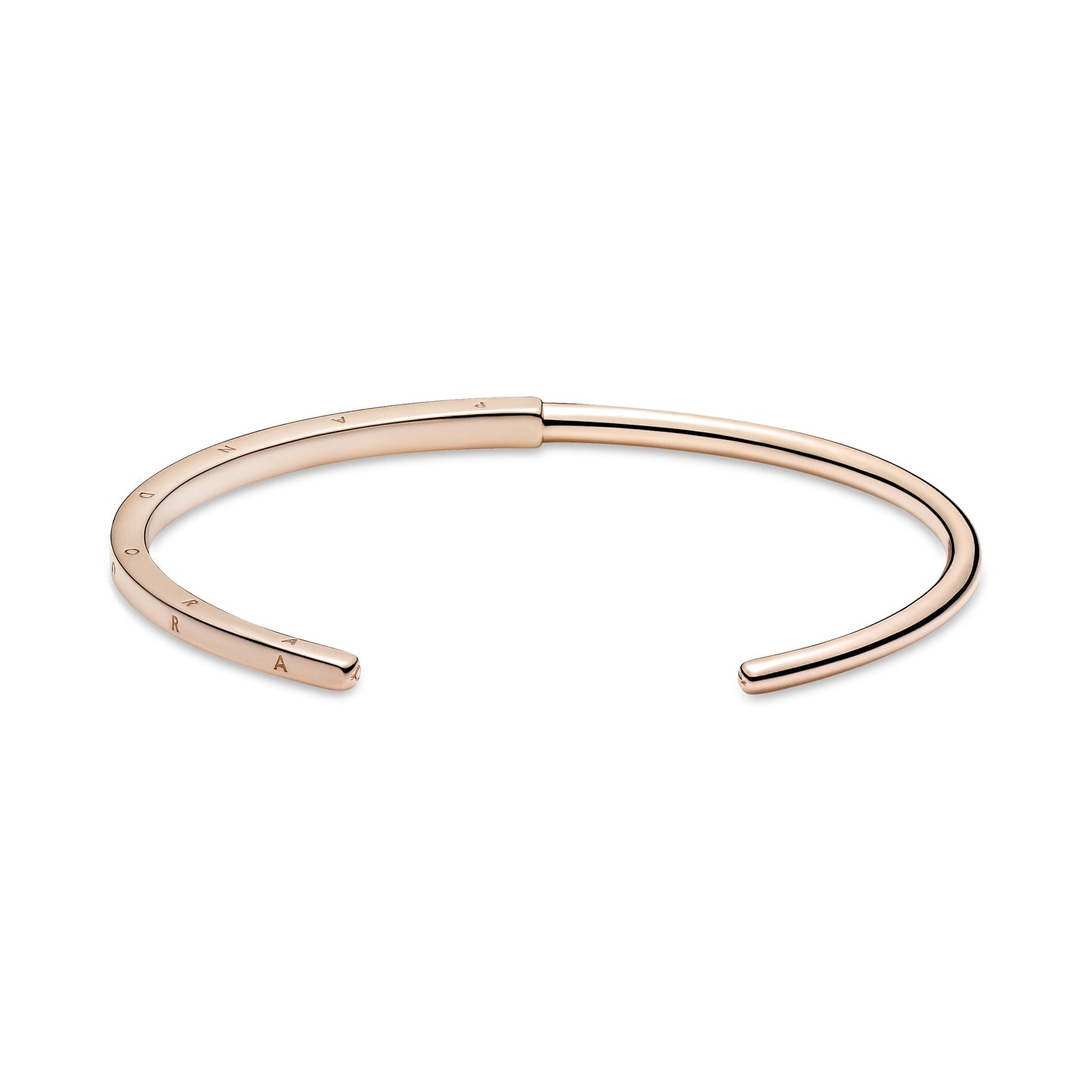 Pandora Signature I-D (Open) bangle Premium Fashion Jewelry Gift Collection