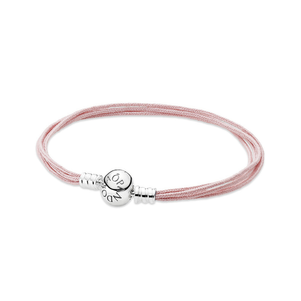 Pink Multi-Strand Bracelet Premium Fashion Jewelry Gift Collection