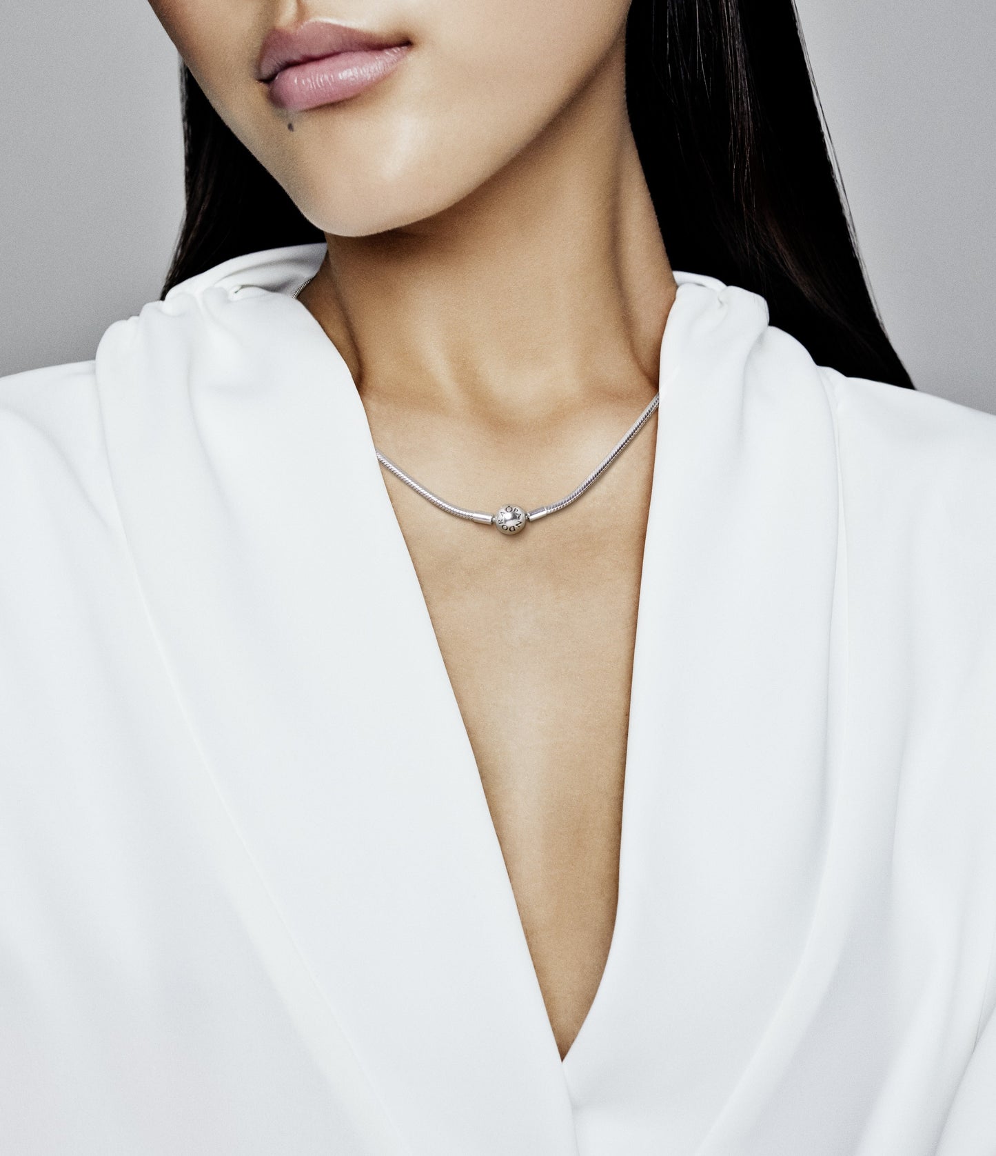 Pandora Moments Snake Chain Necklace Premium Fashion Jewelry Gift Collection