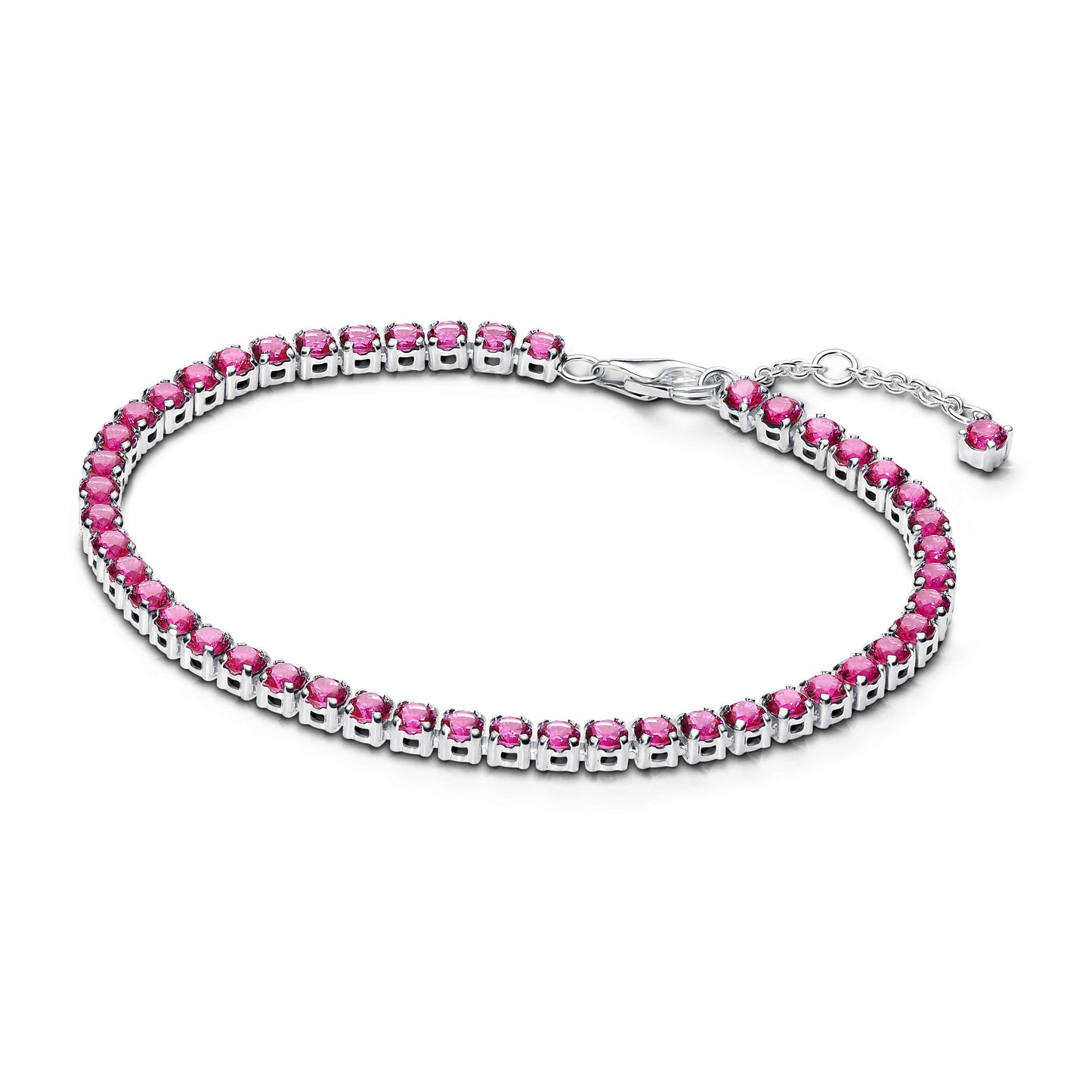 Sparkling Pink Tennis Bracelet Premium Fashion Jewelry Gift Collection