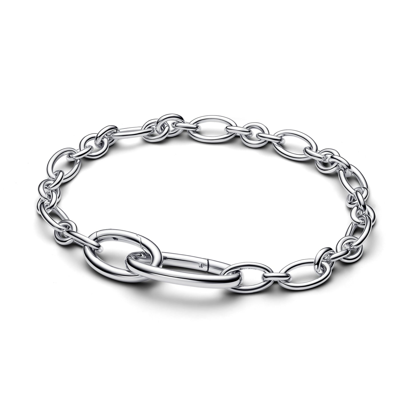 Openable Oval Link Chain Bracelet Premium Fashion Jewelry Gift Collection