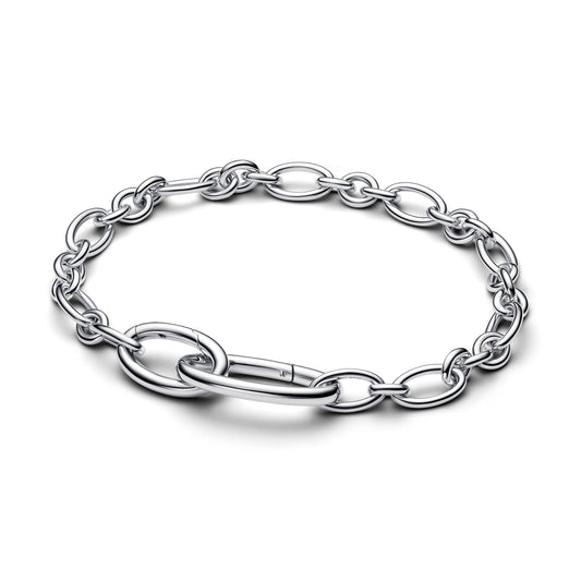 Openable Oval Link Chain Bracelet Premium Fashion Jewelry Gift Collection