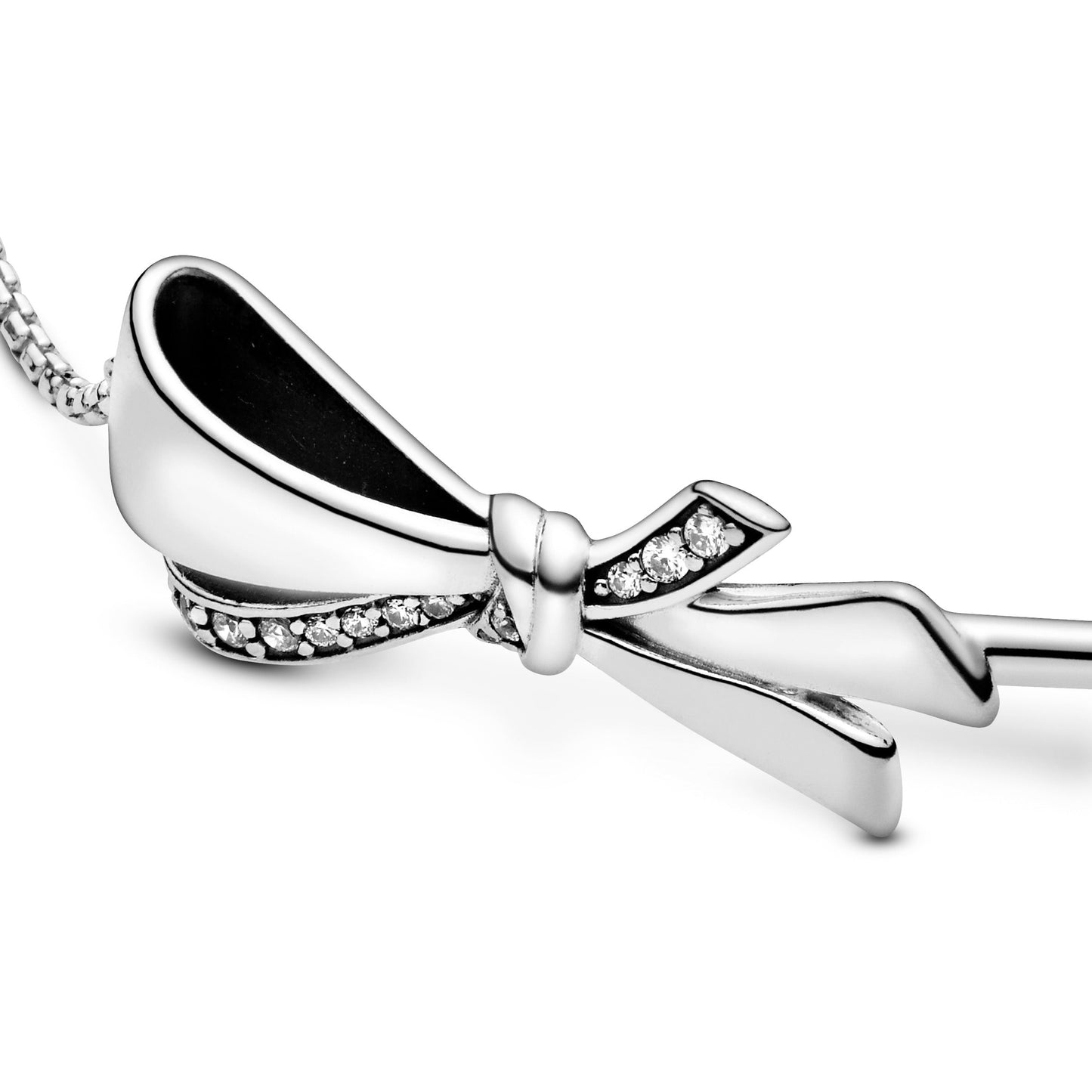 Sparkling Bow Slider Bracelet Premium Fashion Jewelry Gift Collection