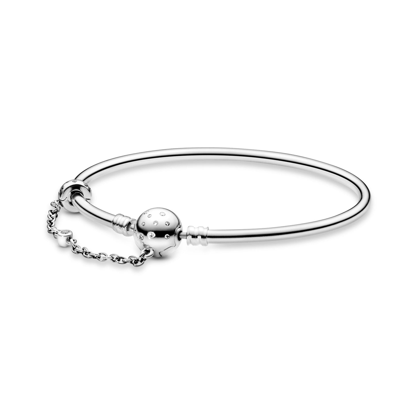 Pandora Moments Chain Clasp One In a Million Bangle Premium Fashion Jewelry Gift Collection