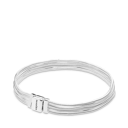 Pandora Reflexions Multi Snake Chain Bracelet Premium Fashion Jewelry Gift Collection