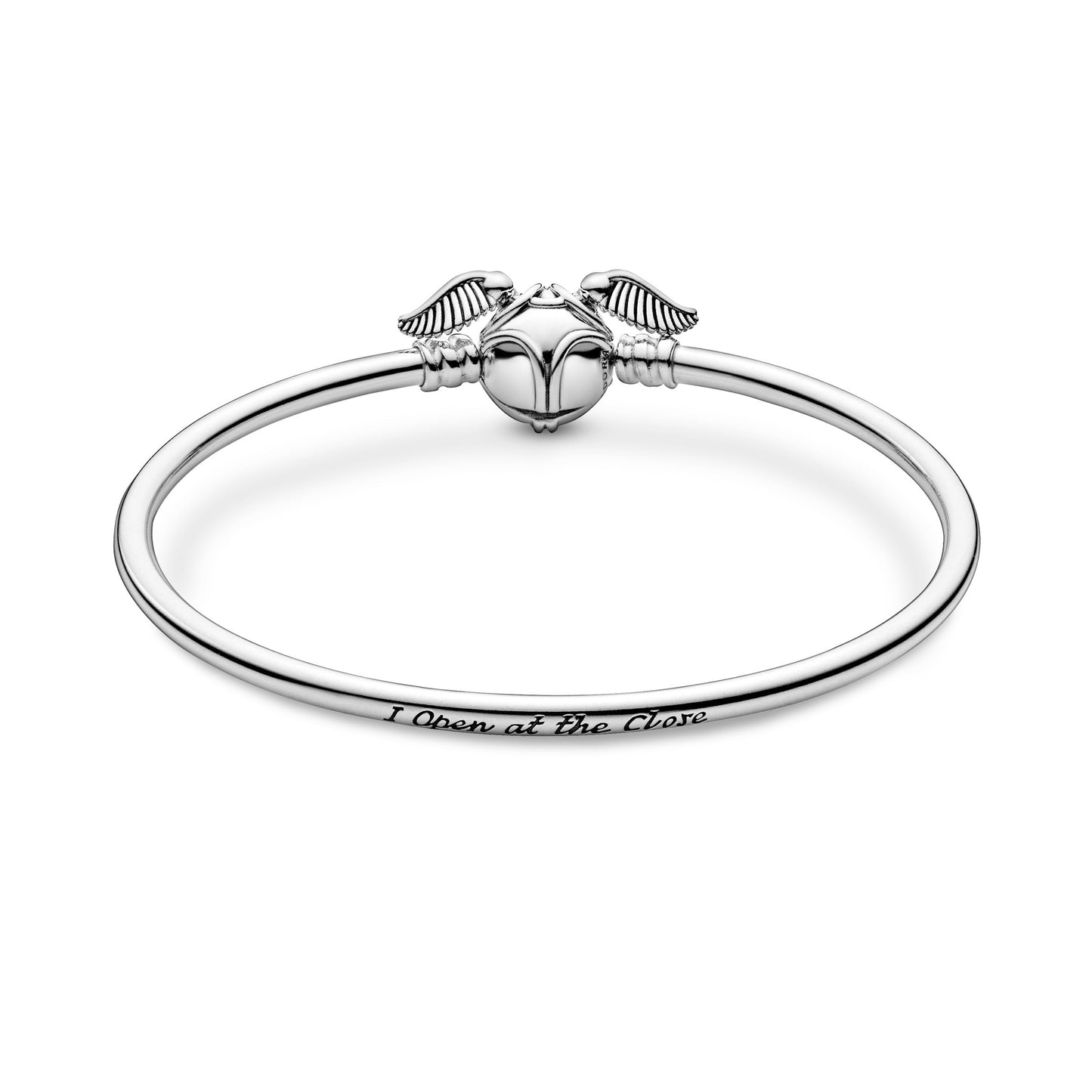 Pandora Moments Harry Potter, Golden Snitch Clasp Bangle Premium Fashion Jewelry Gift Collection