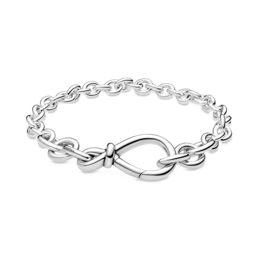 Chunky Infinity Knot Chain Bracelet Premium Fashion Jewelry Gift Collection
