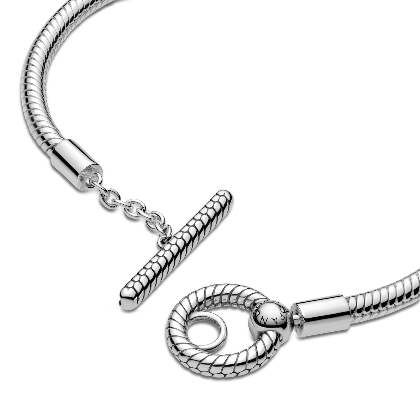 Pandora Moments T-Bar Snake Chain Bracelet Premium Fashion Jewelry Gift Collection