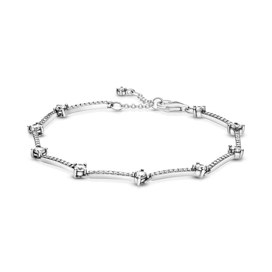 Sparkling Pavé Bars Bracelet Premium Fashion Jewelry Gift Collection
