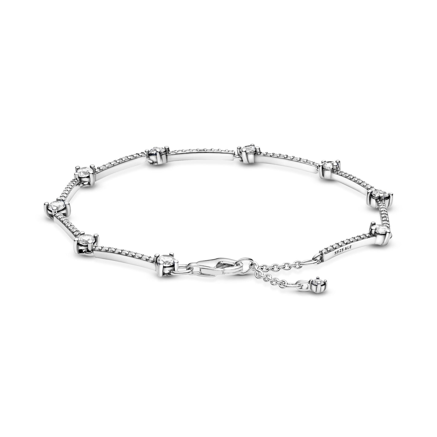 Sparkling Pavé Bars Bracelet Premium Fashion Jewelry Gift Collection