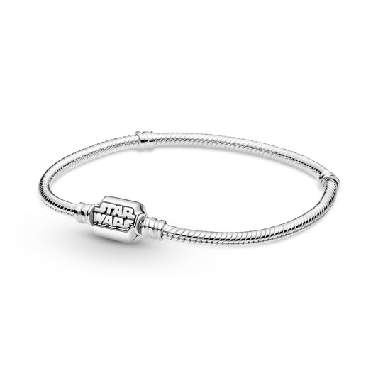 Pandora Moments Star Wars Snake Chain Clasp Bracelet Premium Fashion Jewelry Gift Collection