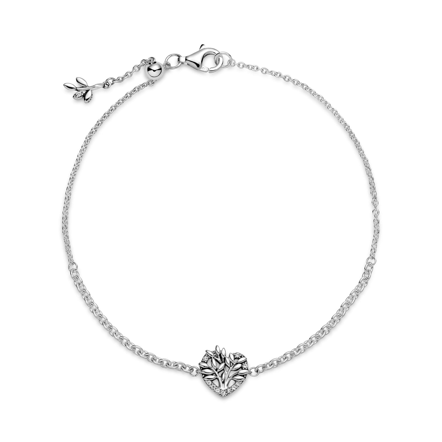 Heart Family Tree Chain Bracelet Premium Fashion Jewelry Gift Collection