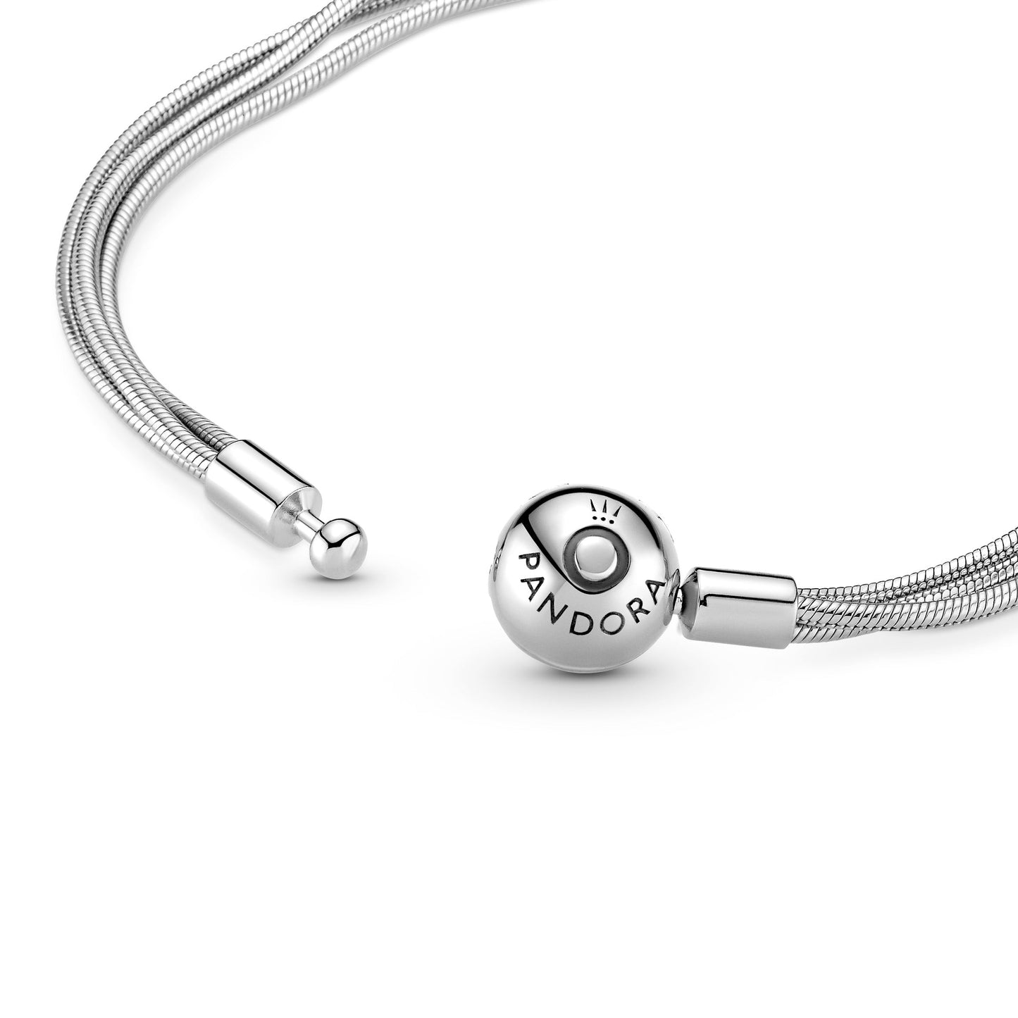 Pandora Moments Multi Snake Sterling Silver Chain Bracelet Premium Fashion Jewelry Gift Collection