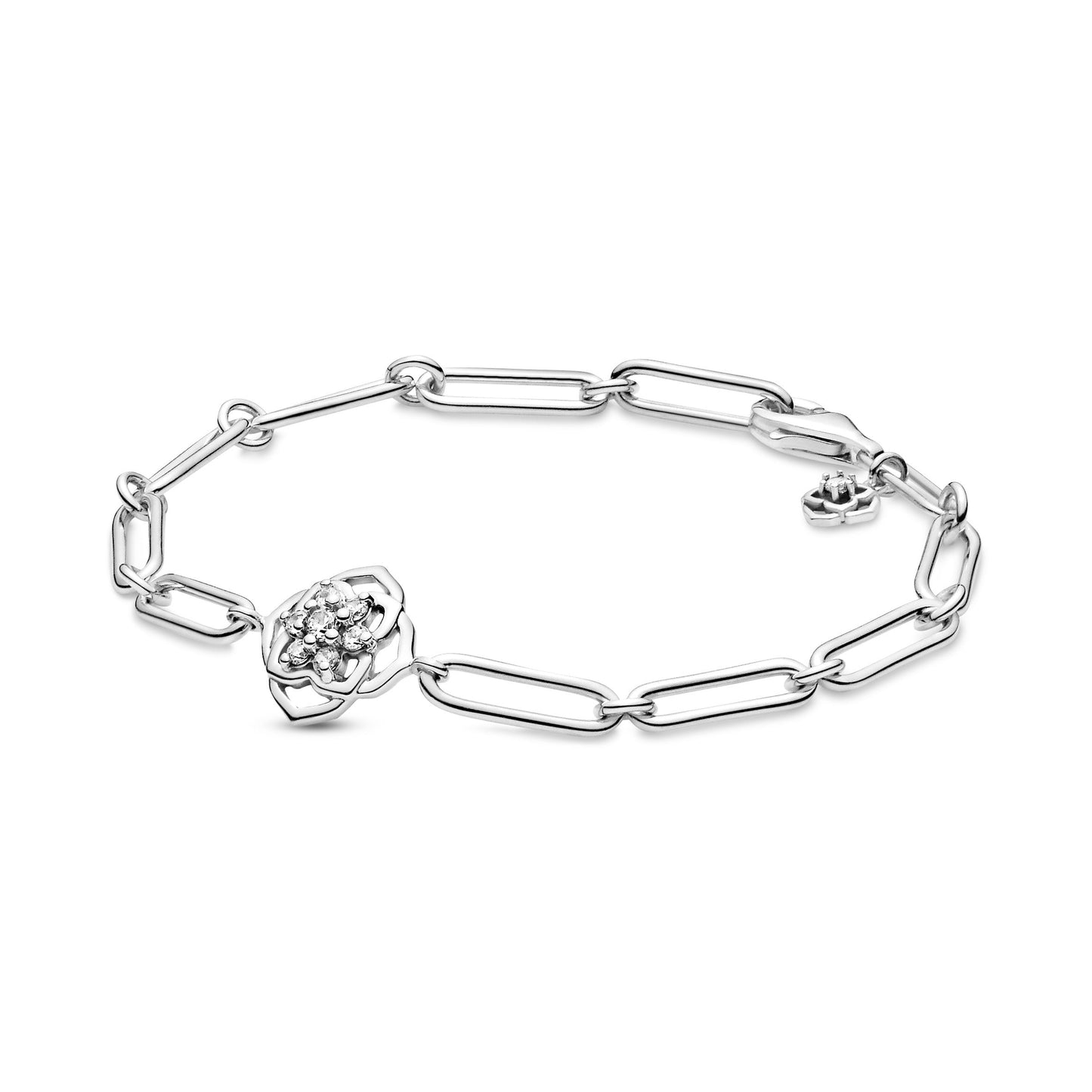 Rose Petals Link Bracelet Premium Fashion Jewelry Gift Collection